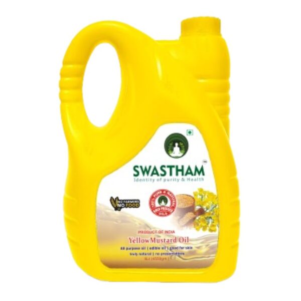 YELLOW MUSTARD (पीली सरसों तेल ) - 5Ltr